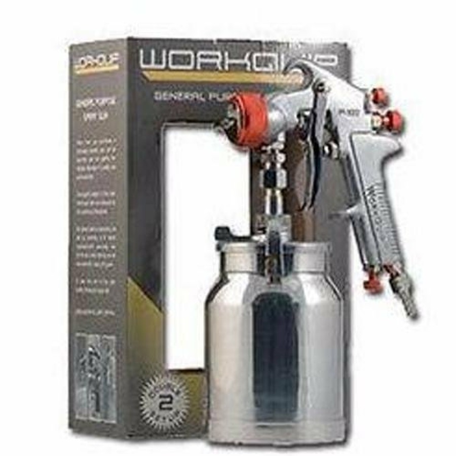 Spray Guns Workquip Suction | Workquip Double Setup General Purpose Suction Spray Gun 1.8Mm & 2.5Mm P102