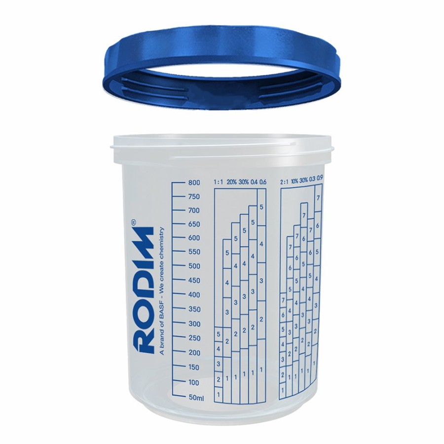 Spray Guns Rodim Outer Cups | Rodim Series 2.0 Pps Hard Outer Cup & Collar 850Ml