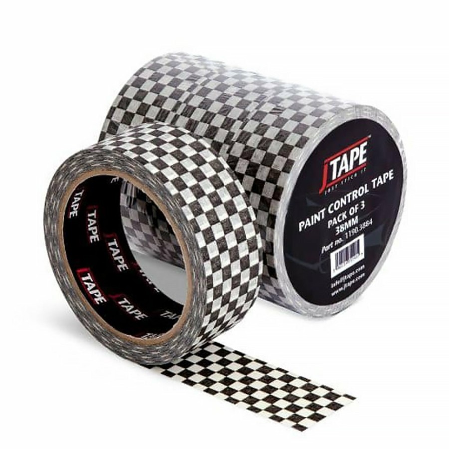 Prep & Repair JTAPE Other | J Tape Paint Control Tape 38Mm Checkered Masking Tape X 3 Pack