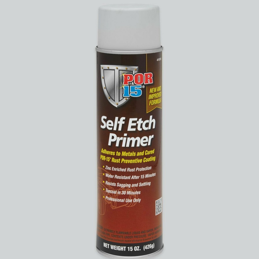 Paint POR15 Primers | Por15 Self Etch Primer 425G Stainless Brass Spray Paint Automotive Restoration