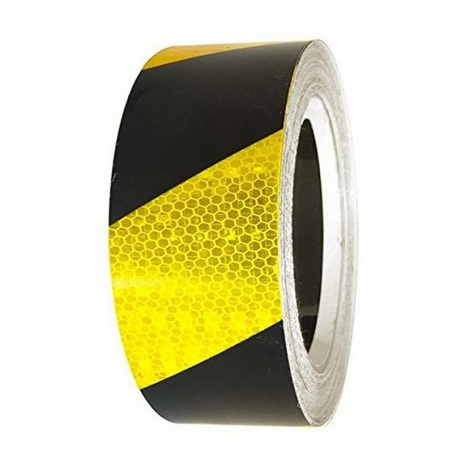 Safety Stylus | Stylus Class 1 Black And Yellow Reflective Tape 48Mm X 45.7M High Visibility