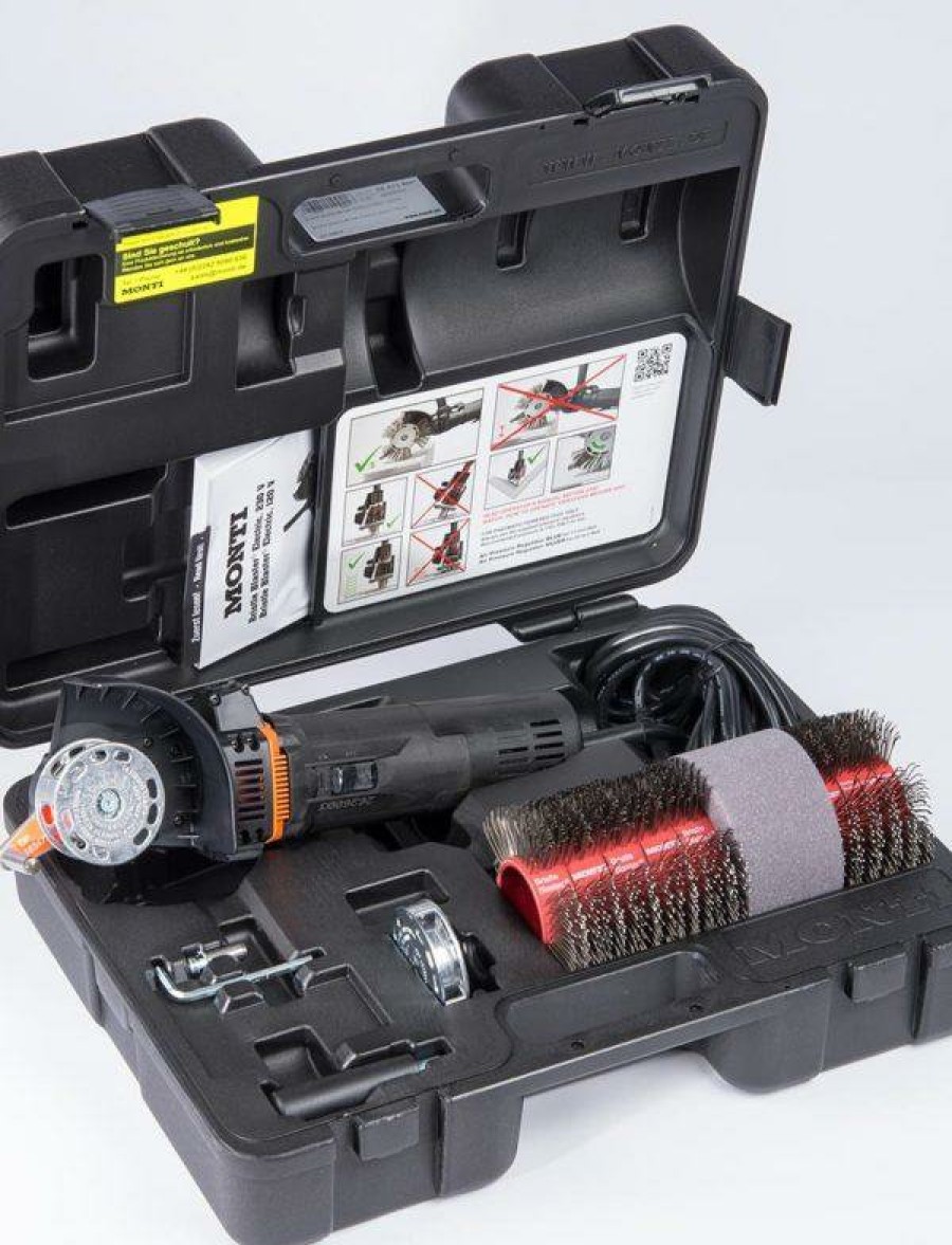 Cutting & Abrasives Monti MBX Bristle Blasters | Monti Mbx Bristle Blaster Electric Kit Se-670-Bmc