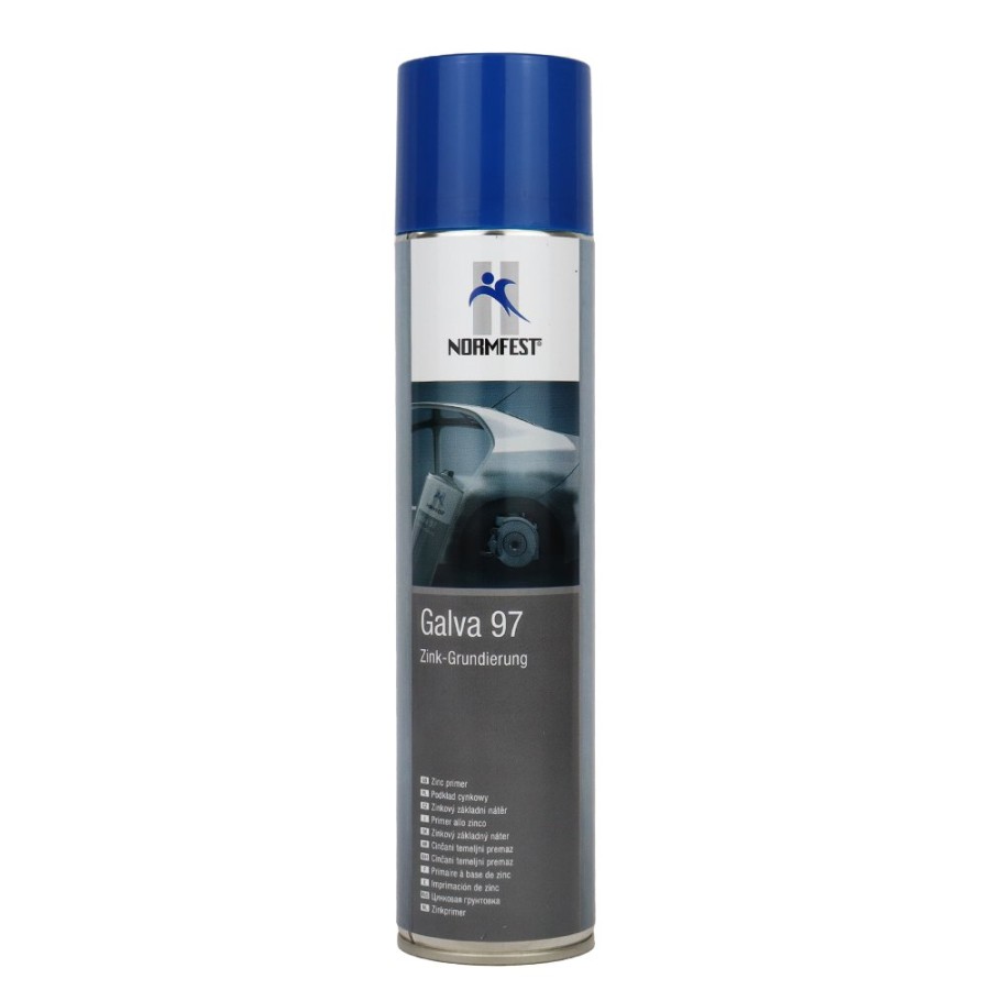 Paint Normfest Primers | Normfest Galva 97 Quick Dry Zinc Primer Aerosol 400Ml Grey