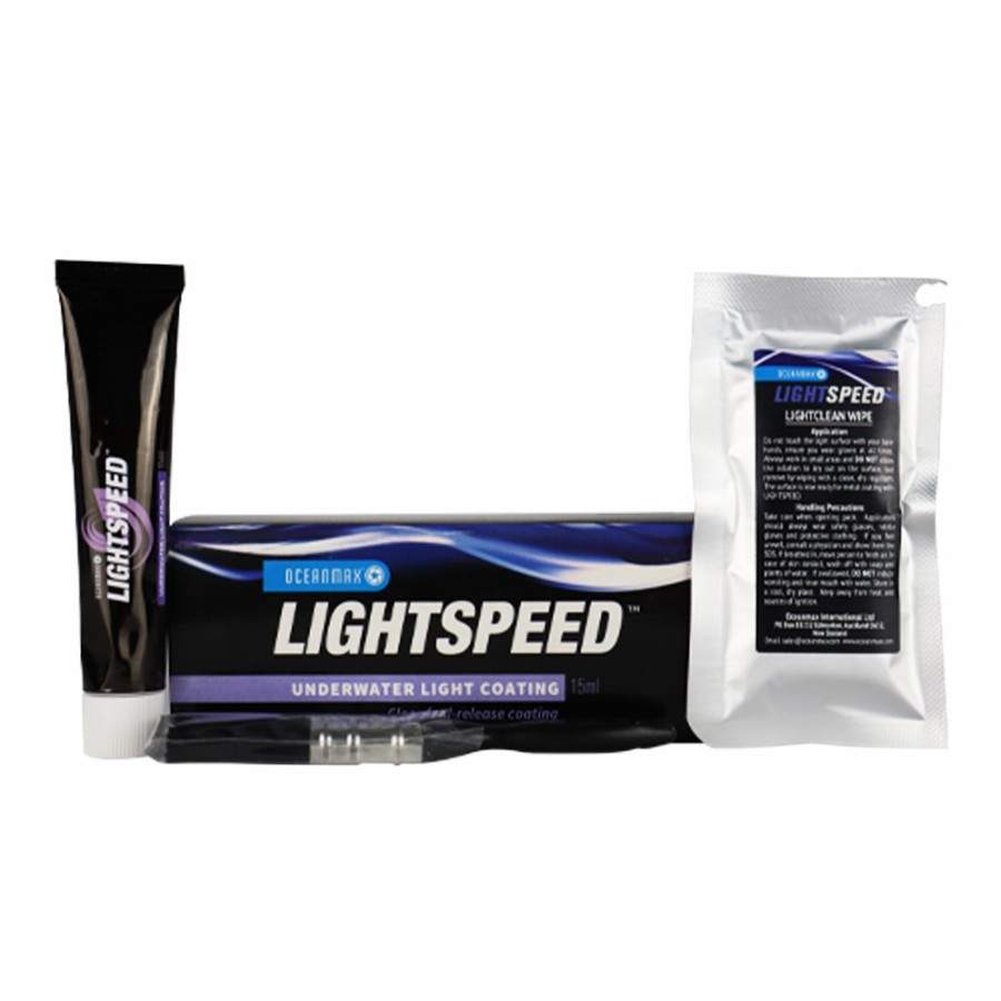 Boat Care Oceanmax PropSpeed | Lightspeed Underwater Light Coating Kit 15Ml