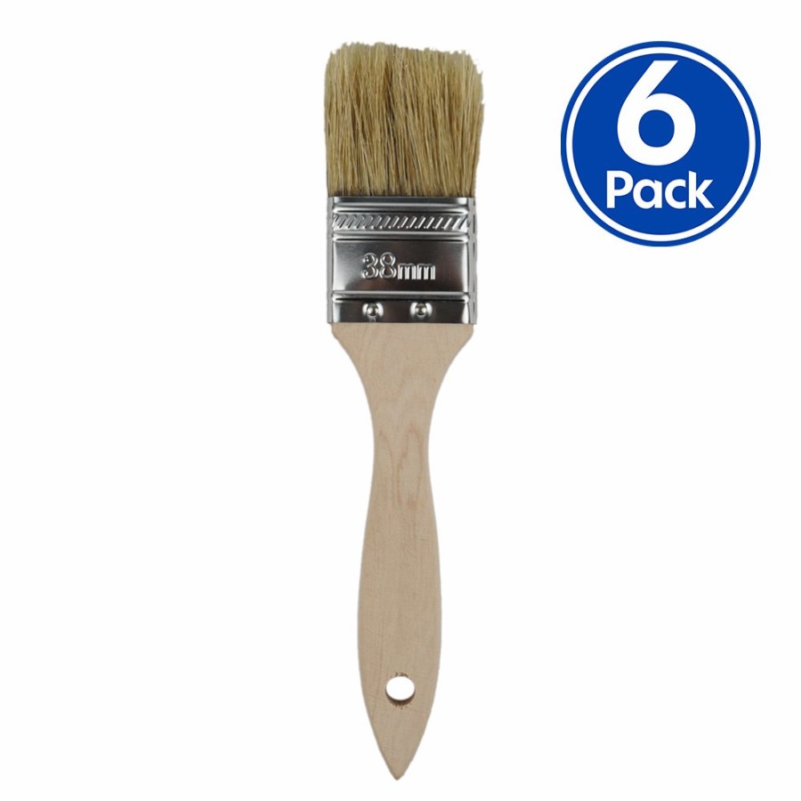 Painting Tools C u0026 A Brushware | C&A Industrial Paint Brush 38Mm X 6 Pack Trade