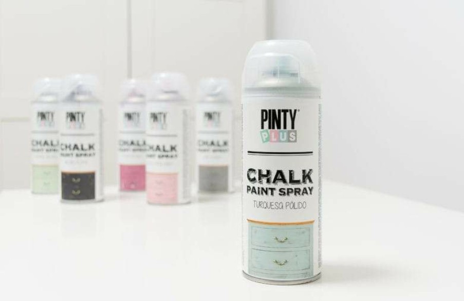 Paint Bondall Specialty | Pinty Plus Chalk Spray Paint 400Ml Oliva Piedra Stone