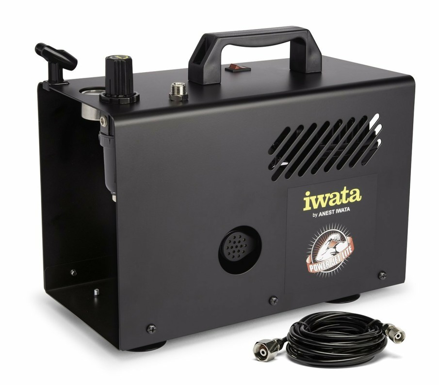 Spray Guns Anest Iwata | Anest Iwata Power Jet Lite Air Brush Air Compressor Auto Art