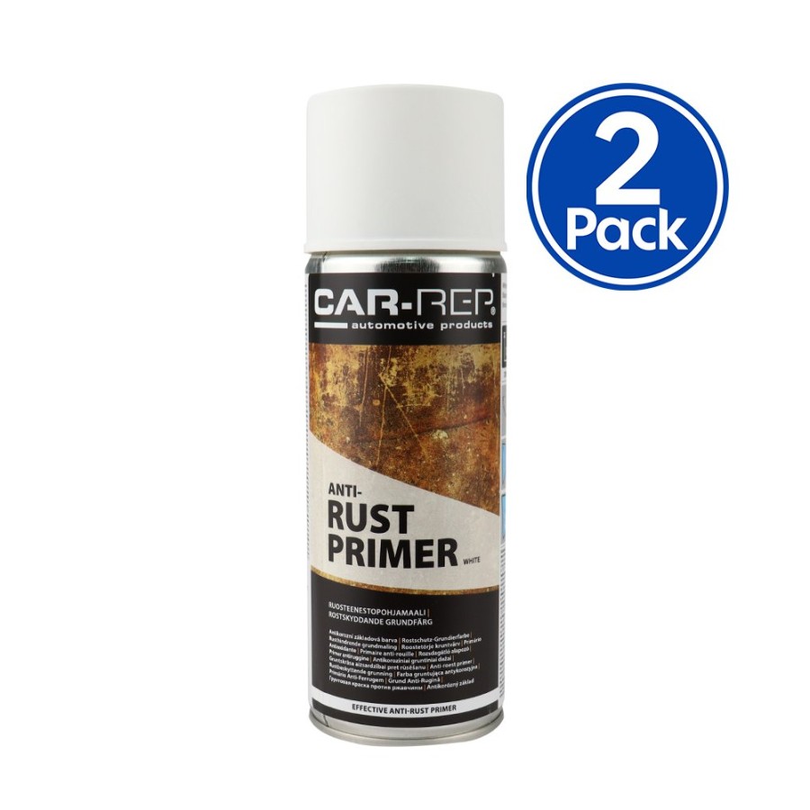 Paint Car-Rep Primers | Car-Rep Automotive Anti Rust Primer 400Ml White X 2 Pack