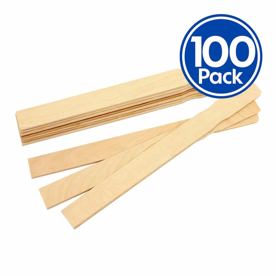 Painting Tools GPI | Gpi Wooden Paint Mixing Sticks 13" X 1" X 100 Pack Paddle Stirring Bulk