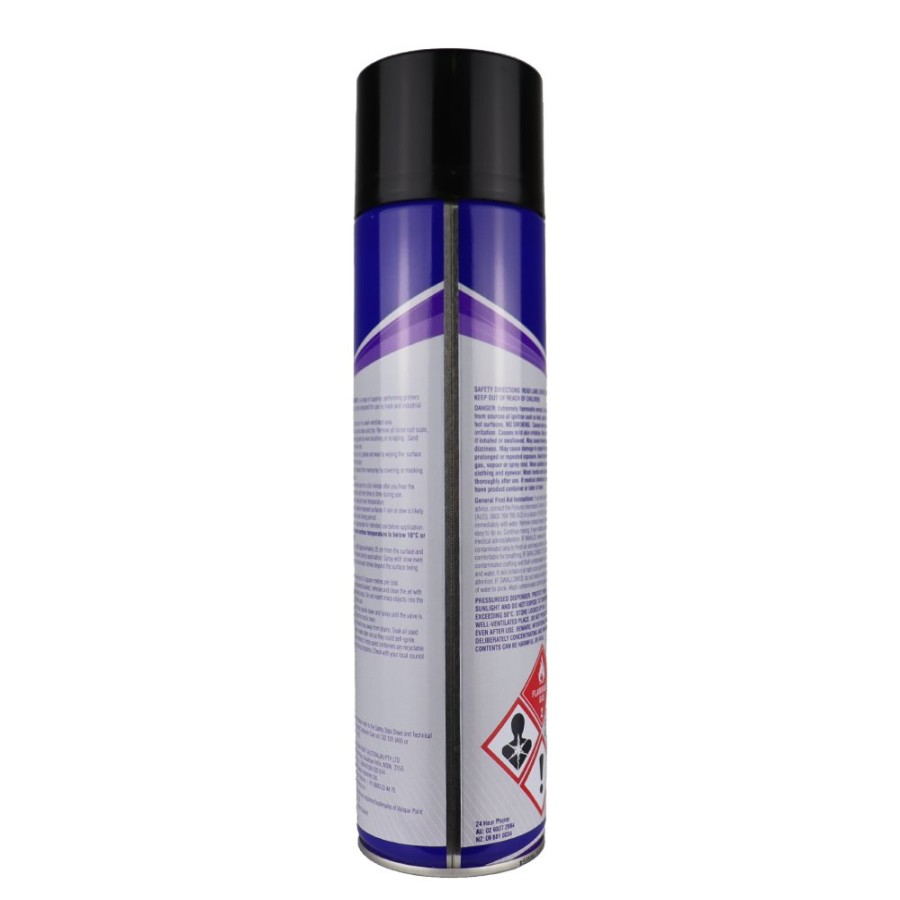 Paint Wattyl Topcoats | Wattyl Spraymate Industrial Quick Dry 1K Enamel Topcoat 400G Aerosol Gloss Black