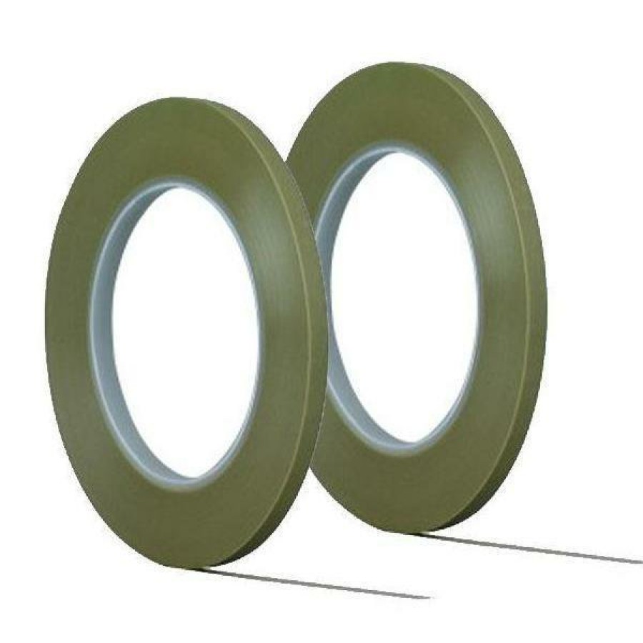 Prep & Repair 3M Fine Line Tape | 3M Scotch Fine Line Tape 218 Green 1/8 Inch Width 3.2 Mm 06300 - 2 Pack