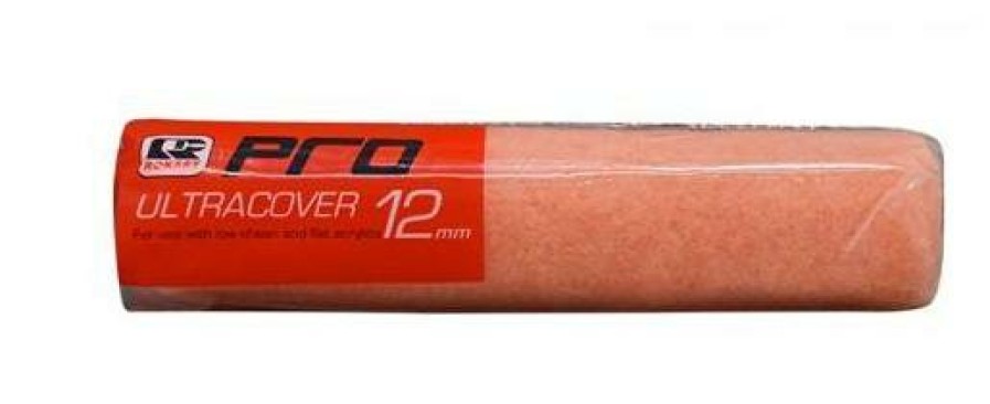 Painting Tools Rokset Covers | Rokset Pro Ultracover Paint Brush Roller Low Sheen Flat Acrylics 12Mm X 230Mm