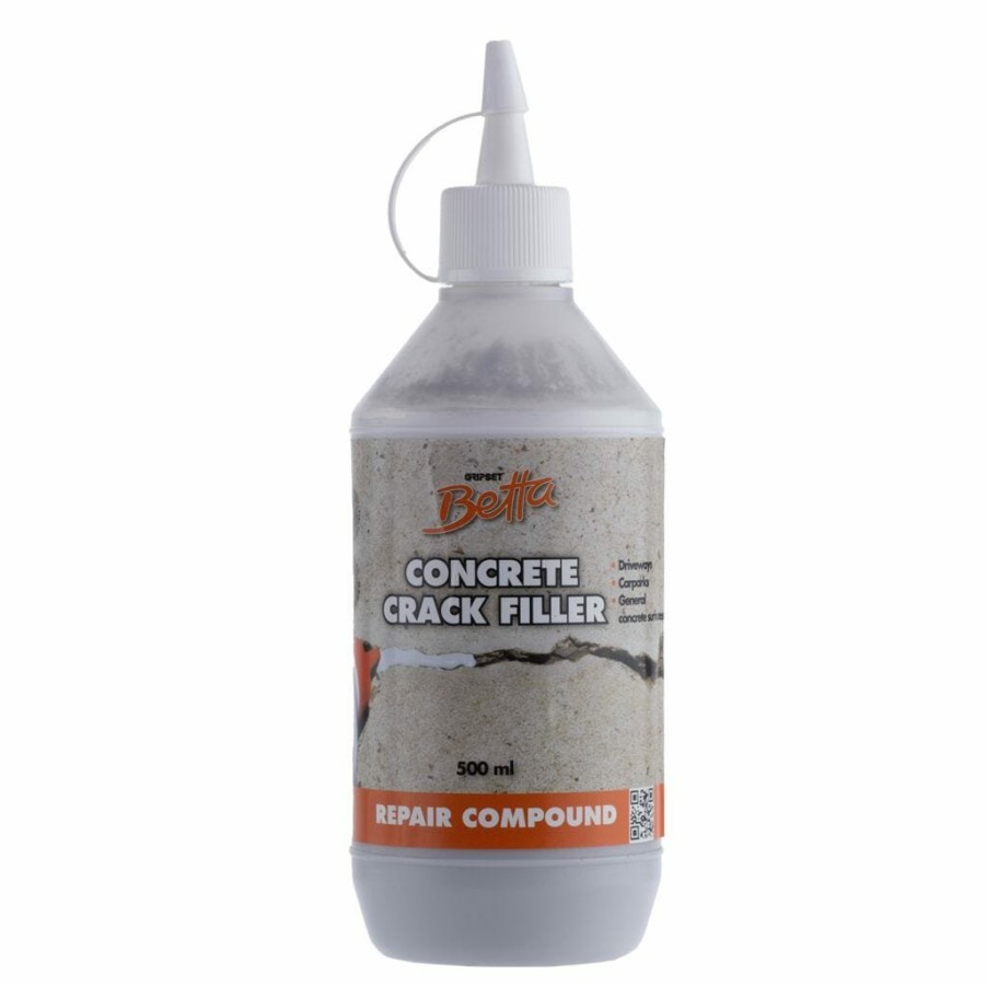 Prep & Repair Bondall Concrete Flooring Other | Gripset Betta Concrete Crack Filler Repair 500Ml