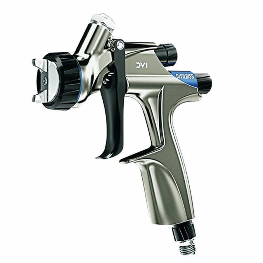 Spray Guns DeVilbiss Gravity-Fed | Devilbiss Dv1-B+ Basecoat Hvlp Plus Gravity Feed Spray Gun 1.3Mm Dv1-C-000-13-B+