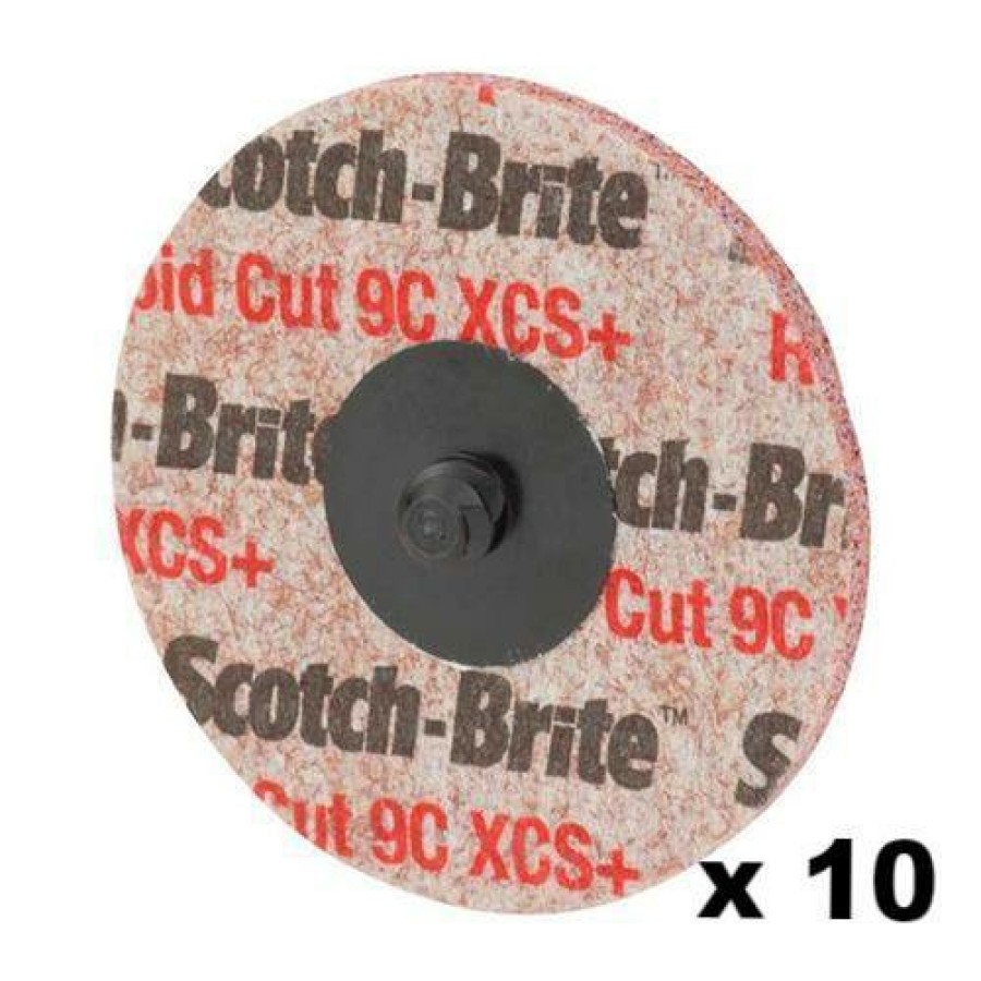 Cutting & Abrasives 3M | 3M Scotch Brite Roloc 048011-64859 Rapid Cut Utilized Wheel Tr 3" Coarse X 10