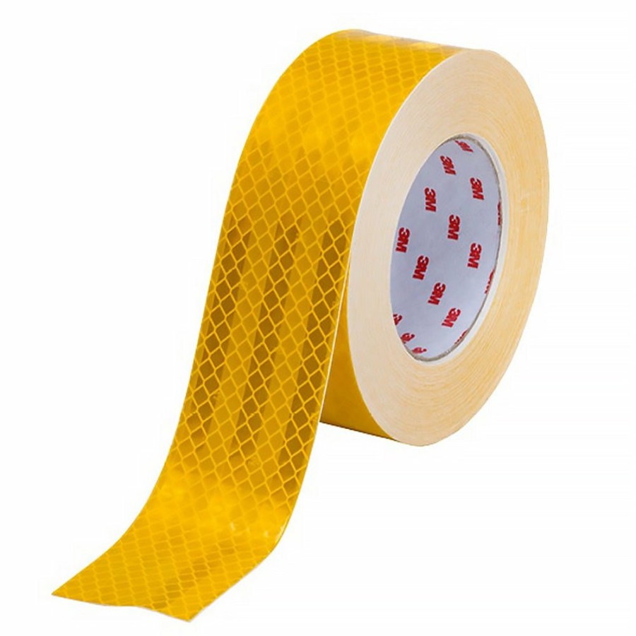 Safety 3M | 3M Diamond Grade 983-71 Yellow Vehicle Reflective Tape 50Mm X 45.7M Roll