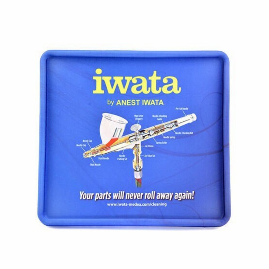 Spray Guns Anest Iwata Cleaning Kits | Anest Iwata Airbrush Cleaning Maintenance Mat 270Mm X 300Mm (11.75 X 10.75")