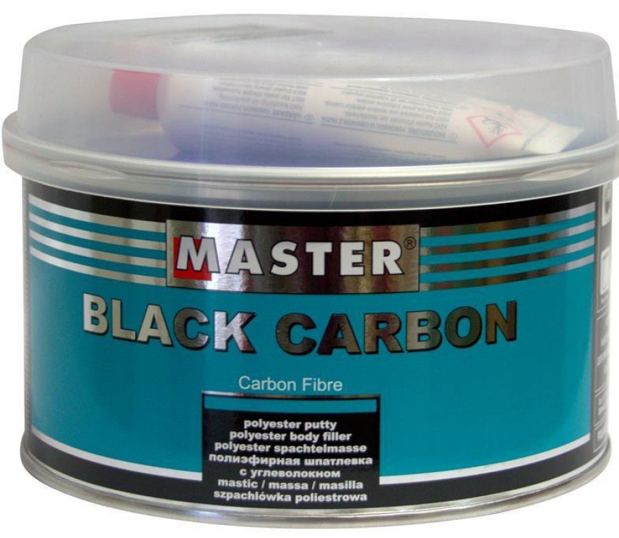 Prep & Repair Troton Fiberglass Fillers | Troton Master Black Carbon Fibre Reinforced Polyester Putty Body Filler 1L