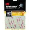 Cutting & Abrasives 3M Sheets | 3M 28220Sb-Uf4 Sandblaster Ultra Flexible Fine 220 Grit Sandpaper X 4 Sheets