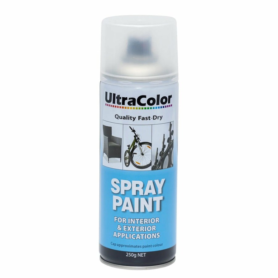 Paint UltraColor Topcoats | Ultracolor Spray Paint Fast Drying Interior Exterior 250G Gloss Clear Cans