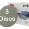 Cutting & Abrasives 3M Discs | 3M 02085 152Mm 6'' Trizact Foam Disc 3000 Grit - 3 Discs Only