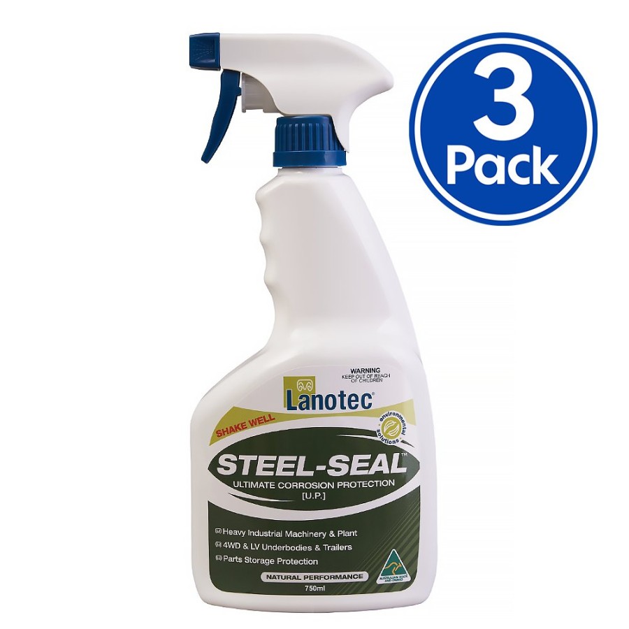 Prep & Repair Lanotec Rust Prevention | Lanotec Lanolin Steel Seal Corrosion Protection 4Wd Trailers 750Ml Spray X 3 Pack