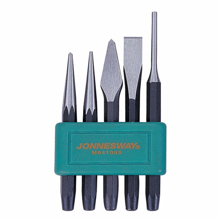 Cutting & Abrasives Jonnesway Tools | Jonnesway Chisel Punch 5 Piece Tool Set Professional High Quality Tools