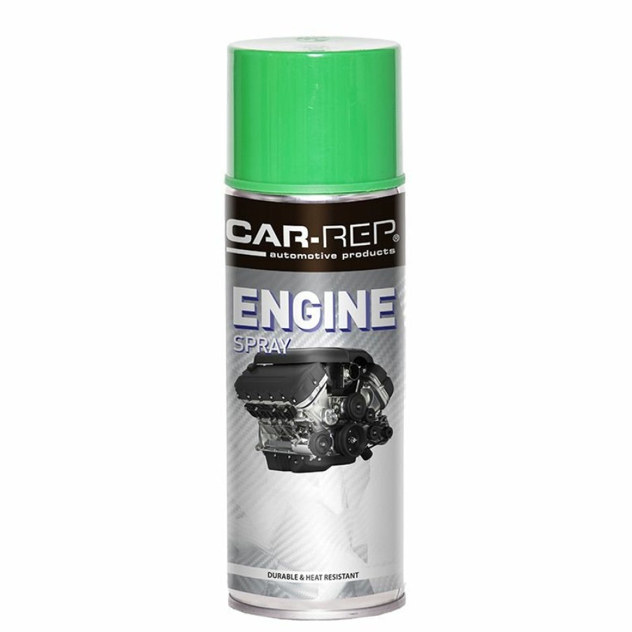 Paint Car-Rep High Temp & Brakes | Car-Rep Automotive Engine Paint Heat Resistant Aerosol 400Ml Green