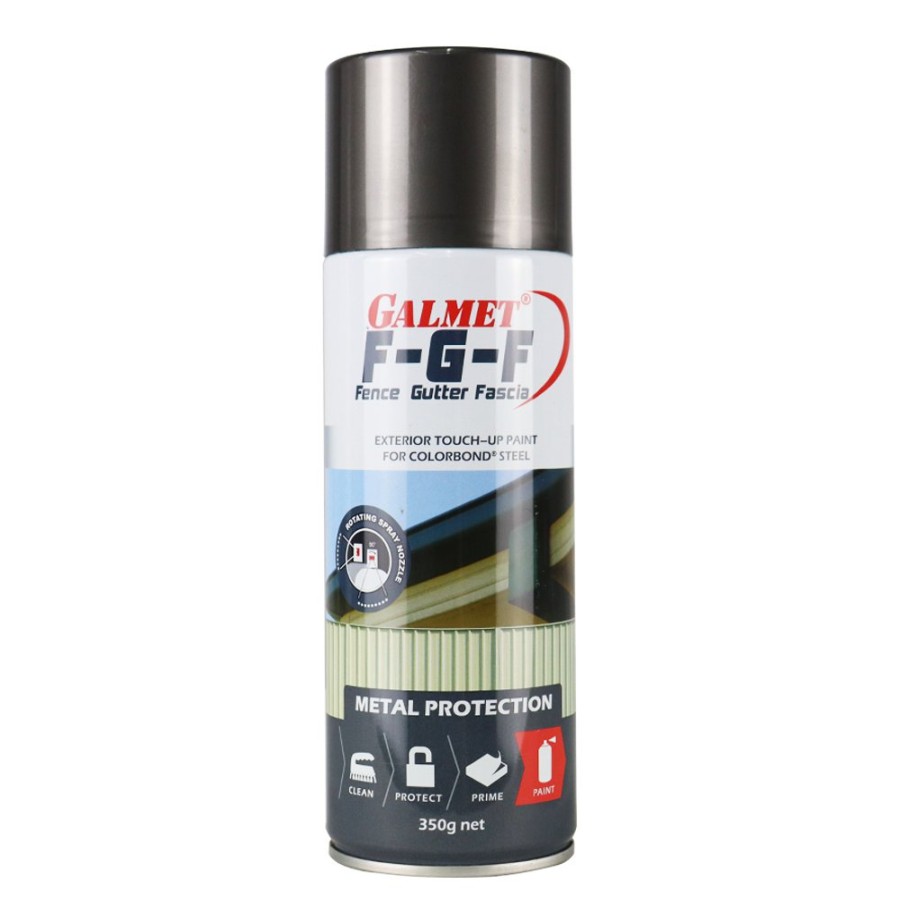 Paint Galmet Topcoats | Galmet Colorbond® Touch-Up Paint Fgf – Fence, Gutter, Fascia 350G Monument®