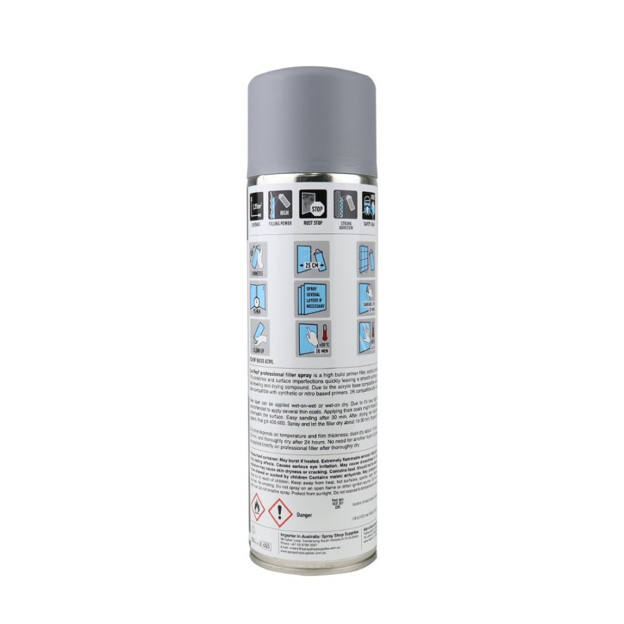 Paint Car-Rep Primers | Car-Rep Automotive Professional Primer Filler 500Ml Grey