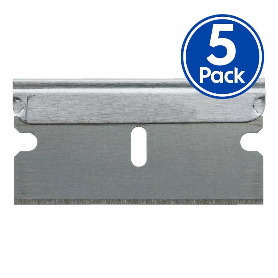 Cutting & Abrasives Sterling Razor Blades | Sterling Single Edge Razor Blades Industrial Scraper Blades X 5 Pack