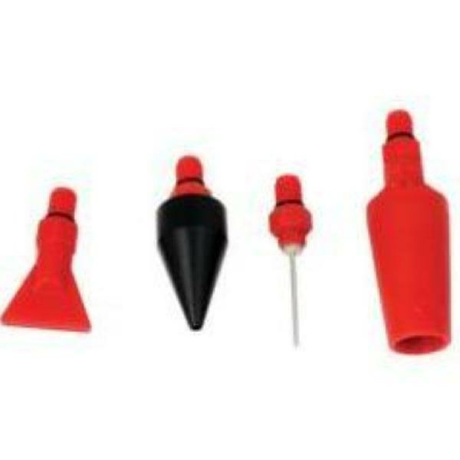 Spray Guns Workquip Air Dusters | Workquip 4 Pcs Screw Type Nozzle Set For Air Blow Duster Gun 20409A