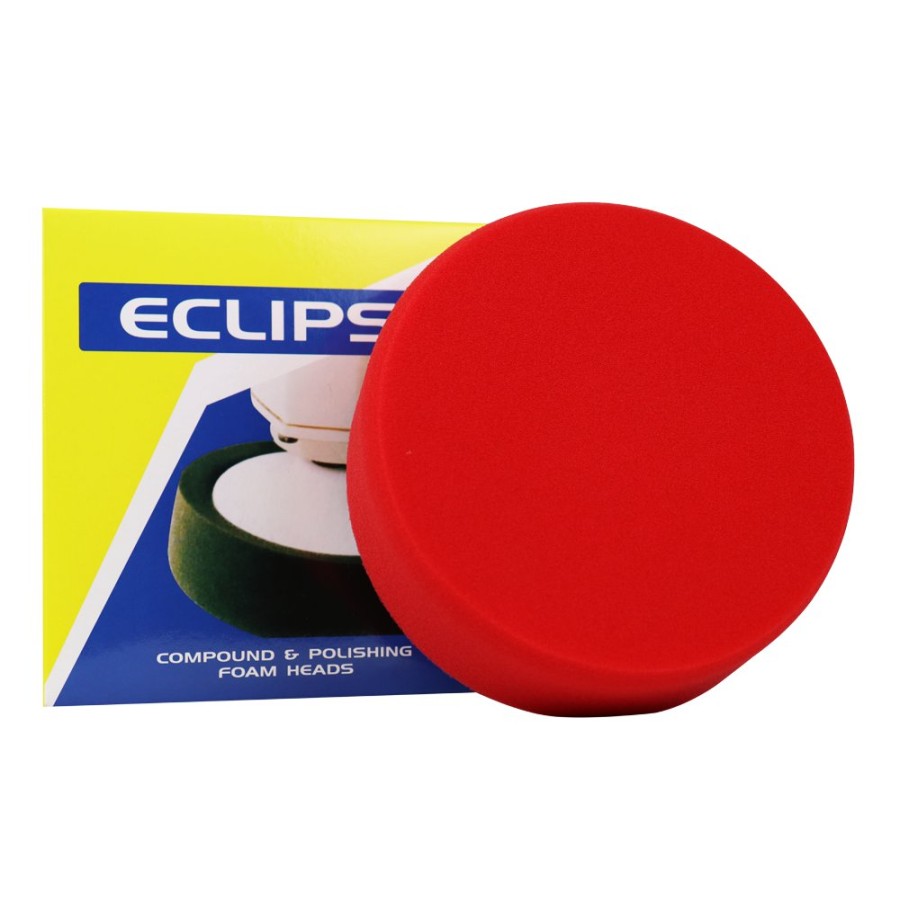 Car Care Wholesale Paint Group Polishing Pads | Eclipse 6" 150Mm Red Fine Polishing Pad M14