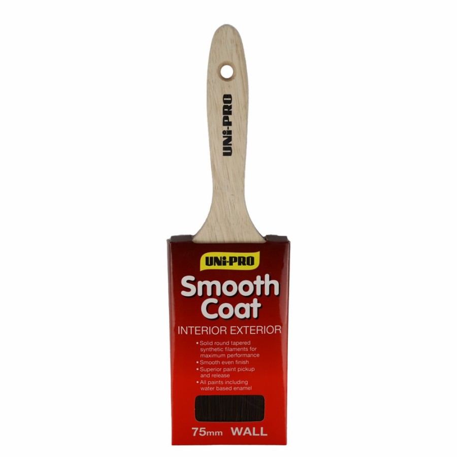 Painting Tools Uni-Pro | Uni-Pro Smooth Coat Brush 75Mm Interior Exterior Trade