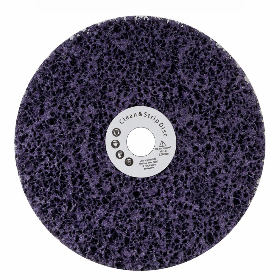 Cutting & Abrasives 2Spray | 2Spray Purple Clean And Strip Disc 100Mm Ps.Stripwheel4