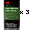 Adhesives & Sealants 3M Spray Adhesives | 3M Auto Car Body Repair Bond Advanced General Trim Adhesive 460G 08088 X 3