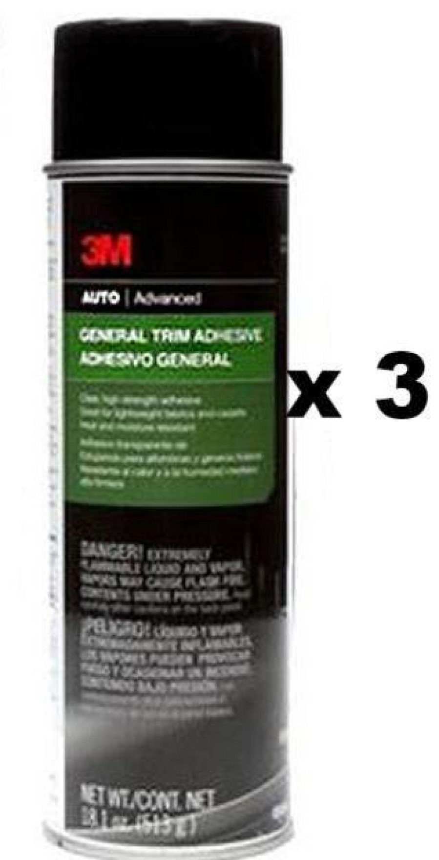 Adhesives & Sealants 3M Spray Adhesives | 3M Auto Car Body Repair Bond Advanced General Trim Adhesive 460G 08088 X 3