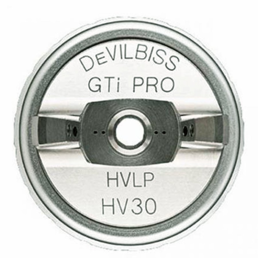 Spray Guns DeVilbiss Air Caps | Devilbiss Gti Pro Lite Hv30 Hvlp Air Cap Pro-102-Hv30-K