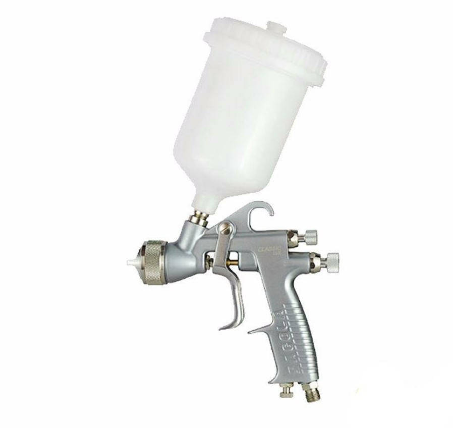 Spray Guns Sagola Gravity-Fed | Sagola Classic Lux Gravity Spray Painting Gun Pot Primer 2,5Mm Puty, Filler