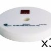 Car Care Rupes Polishing Pads | Rupes Bigfoot 9.Br200S White Rotary Ultra Fine Polishing Pad 200Mm 3 Pack