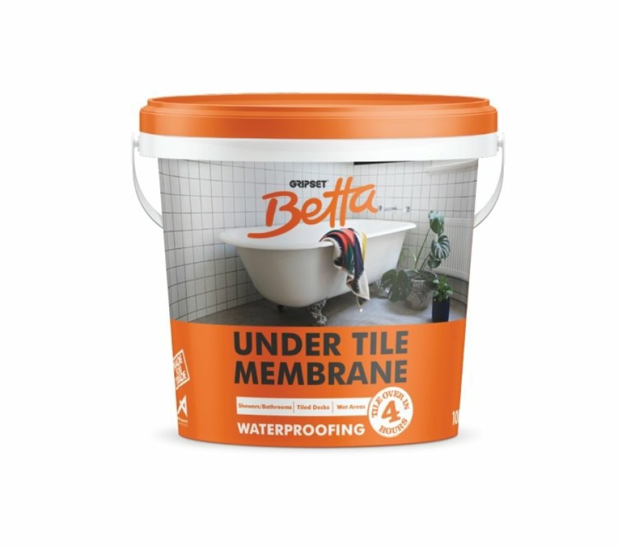 Paint Bondall Waterproofing | Gripset Betta Undertile Membrane 1Lt Showers Bathrooms Tiled Decks Wet Areas