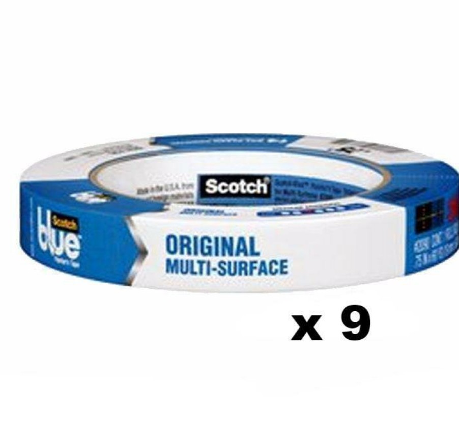 Prep & Repair 3M Masking Tape | 3M Scotch Blue Original Painter'S Masking Tape 2090 24Mm X 54.8M X 9