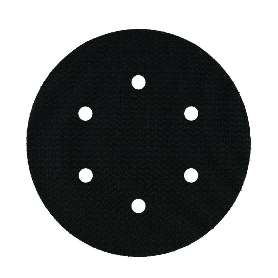 Cutting & Abrasives Wholesale Paint Group Hook & Loop Pads | Wpg 150Mm 6 Hole Hook & Loop Backing Pad For Orbital Sander