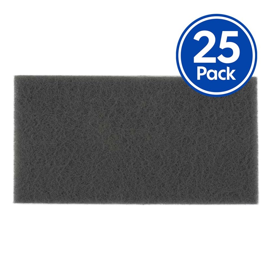 Cutting & Abrasives 3M Scouring Pads | 3M Scotch-Brite™ Durable Flex Hand Pad Grey Scuff Pad Ultra Fine 64660 X 25 Pack