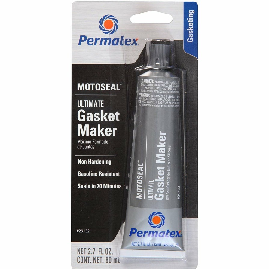 Adhesives & Sealants Permatex | Permatex Motoseal Ultimate Gasket Maker Grey 80Ml 29132