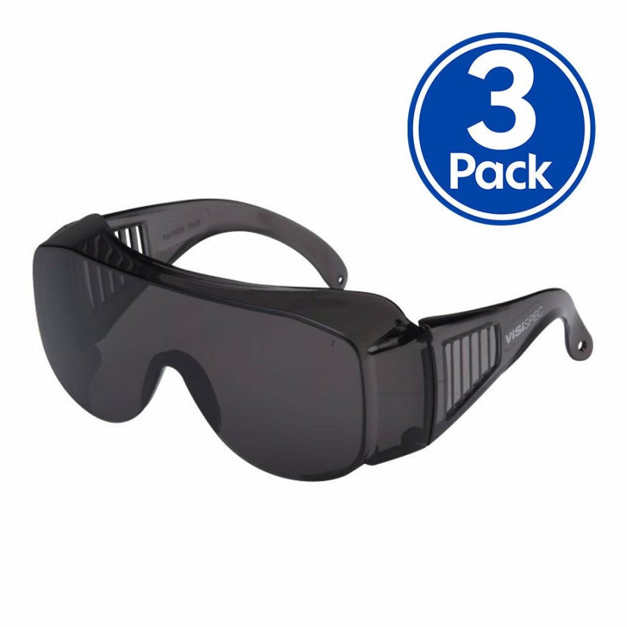 Safety Maxisafe Safety Glasses | Maxisafe Visispec Anti Fog Smoke Lens Certified Eye Protection Safety Glasses