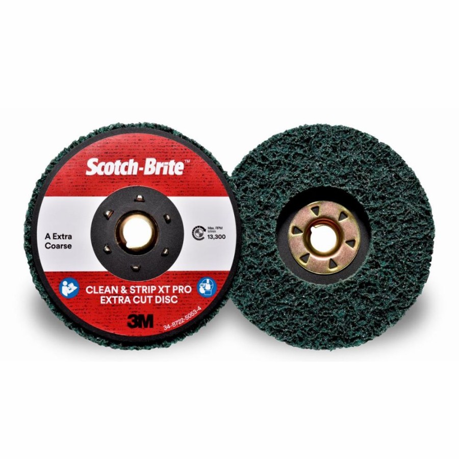 Cutting & Abrasives 3M | 3M Scotch Brite Clean And Strip Xt Pro Extra Cut Disc 125Mm X 22Mm