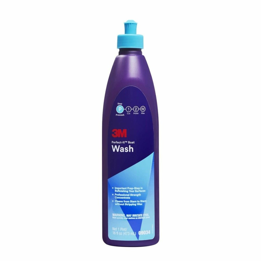 Boat Care 3M Boat Wash | 3M Perfect-It Boat Wash 473 Ml 09034 Marine Shampoo Concentrate