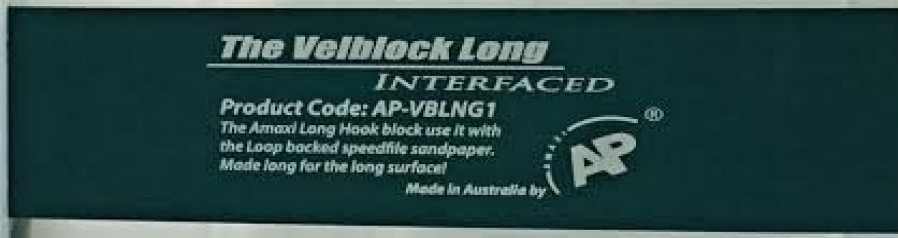 Cutting & Abrasives Amaxi Blocks | Amaxi Hook & Loop Large Sanding Block The Velblock Long