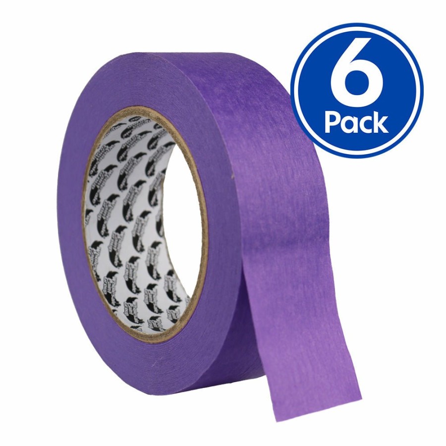 Prep & Repair Wholesale Paint Group Masking Tape | Wpg General Purpose Automotive Purple Masking Tape 36Mm X 50M X 6 Pack